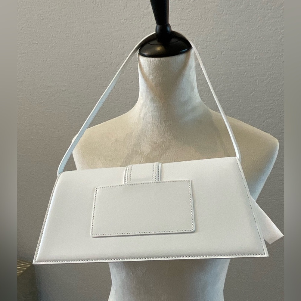 Jacquemus women white Le Bambino Long shoulder bag - Picture 5 of 15